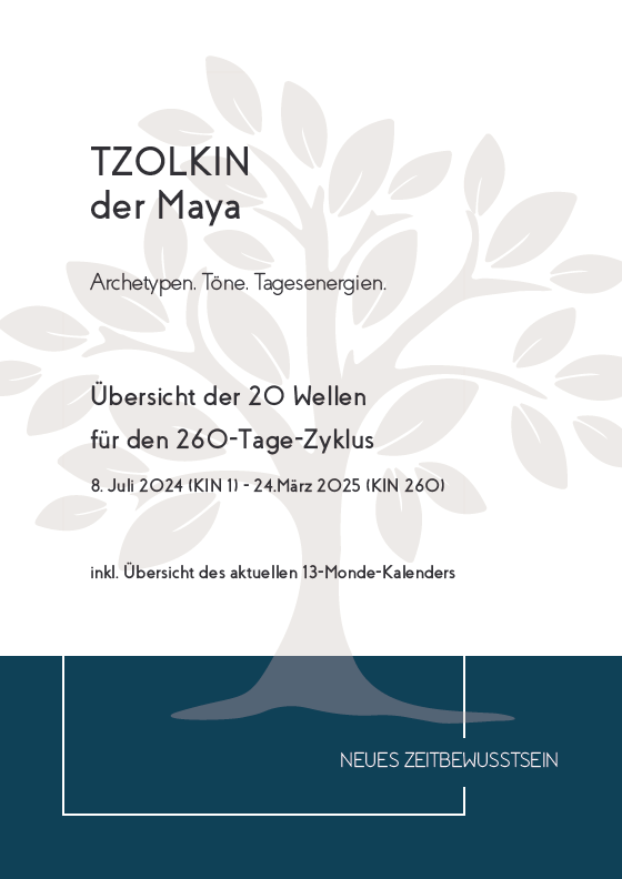 TZOLKIN Booklet - Mayakalender 2024/25 - PDF-Version