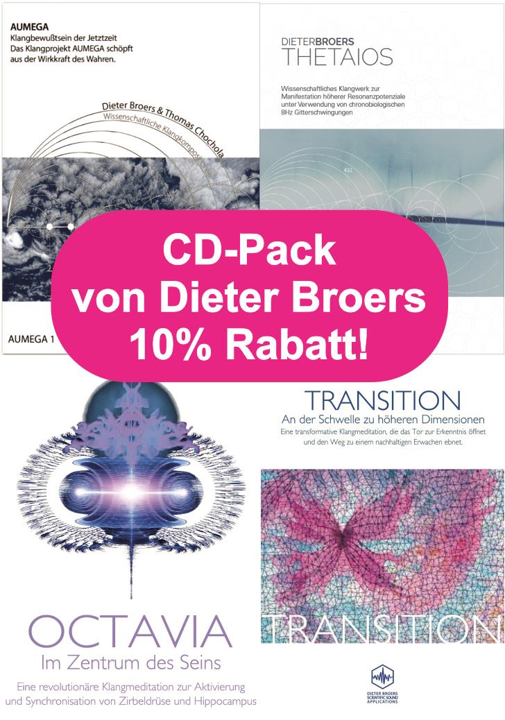 NEU: CD 4er-Set von Dieter Broers -> 10% Rabatt