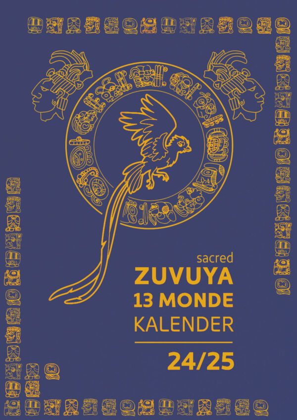 ZUVUYA 13-Monde Wandkalender 2024/25