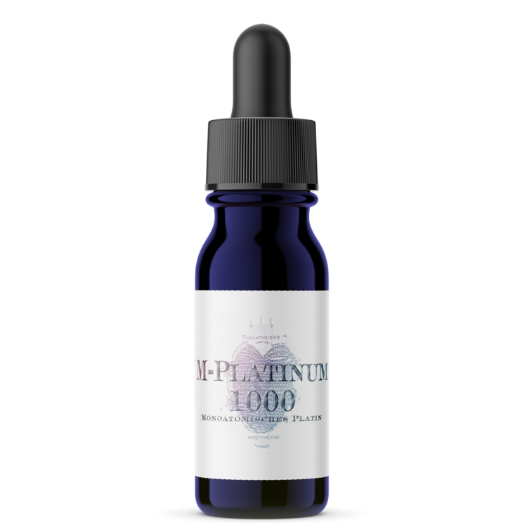 M-PLATINUM 1000 - Monoatomisches Platin Elixier 10ml - 10% Rabatt!